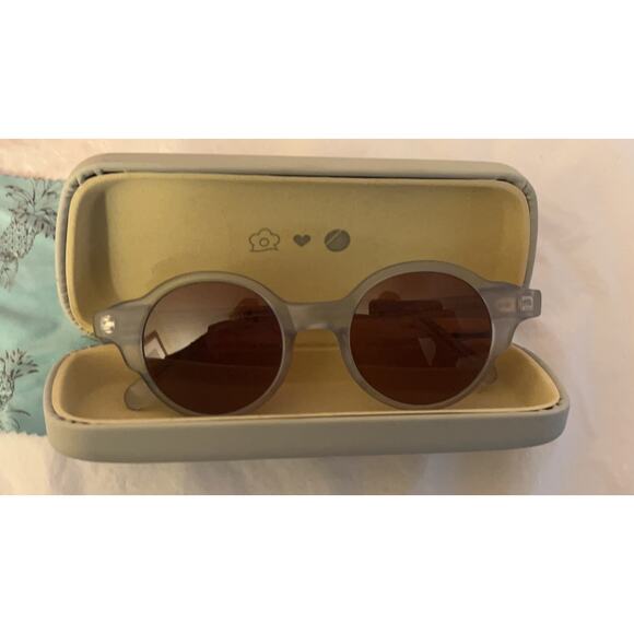 Zerezes Sunglass Round Translucent Gray/Blue With Case - Farm X Zerezes Collab main image 11